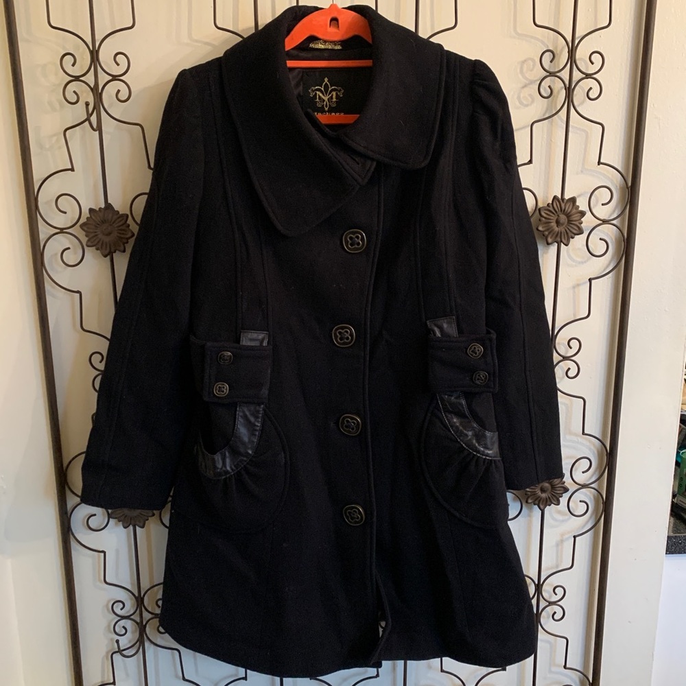 Mackaga Wool/Cashmere Coat